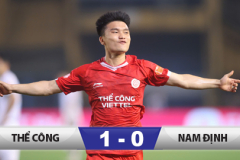 Kết quả Thể Công Viettel 1-0 Nam Định: Xa dần chức vô địch